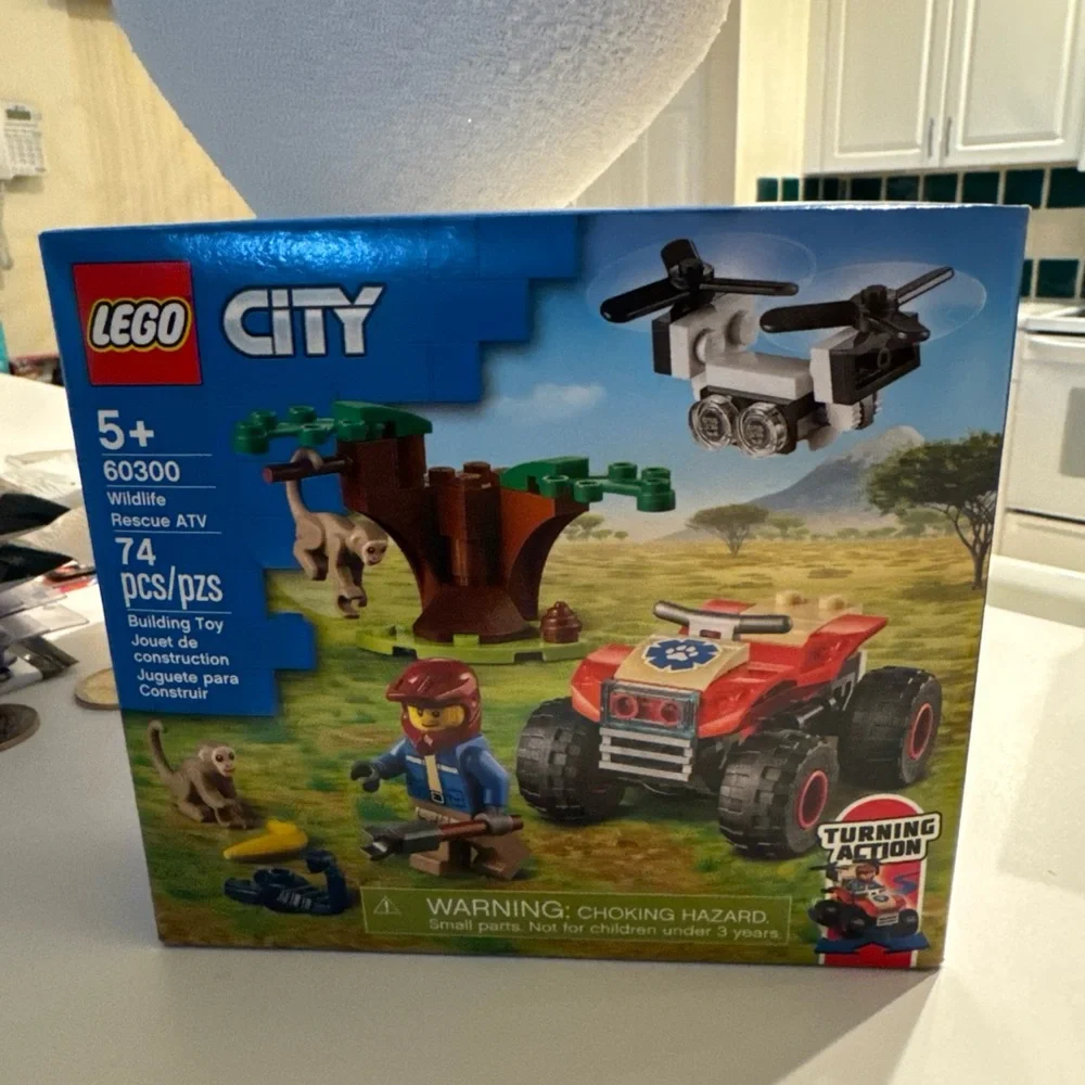 NEW SEALED LEGO 60300 Wildlife Rescue ATV - RETIRED City Wildlife Rescue 2021